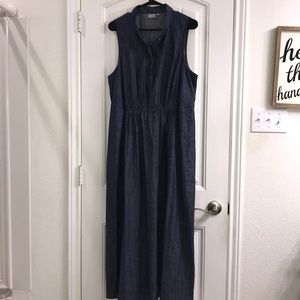 Denim Maxi Dress